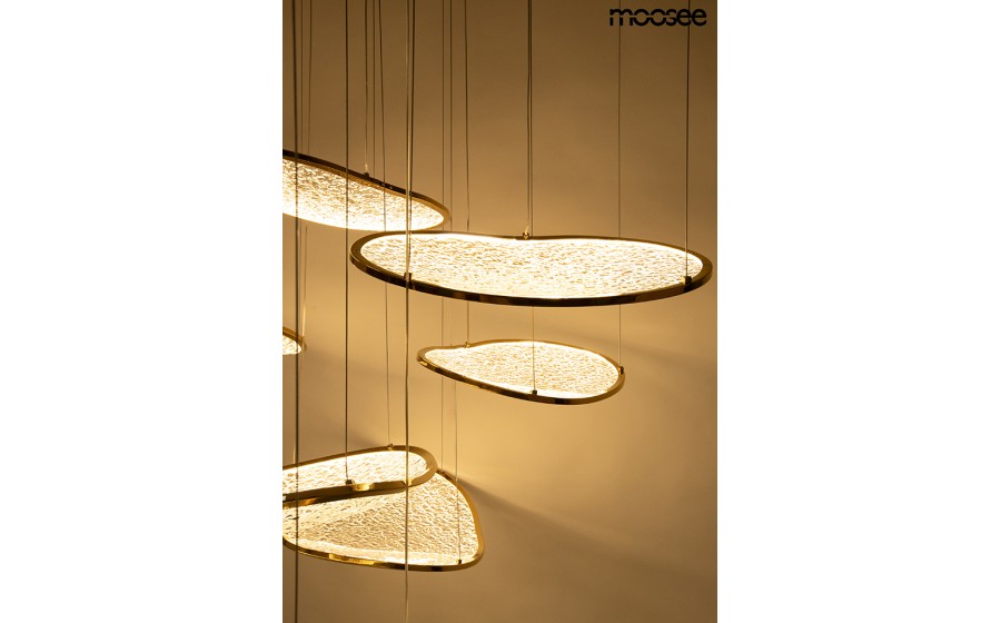 MOOSEE lampa wisząca MEDUSA LED złota