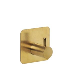 Zestaw 2 haczyków samoprzylepnych SHP  BAROLO złoty