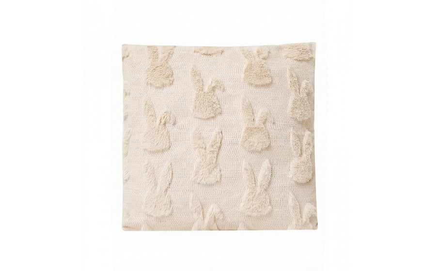 Poduszka dekoracyjna SHP BUNNIES 45x45 beżowa