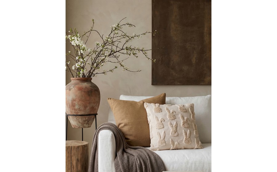 Poduszka dekoracyjna SHP BUNNIES 45x45 beżowa