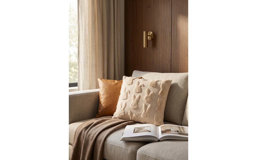 Poduszka dekoracyjna SHP BUNNIES beżowa