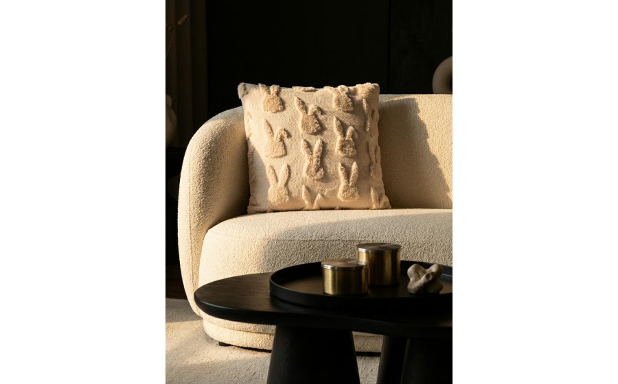 Poduszka dekoracyjna SHP BUNNIES 45x45 beżowa