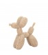 Dekoracja figurka piesek SHP BALOON 10 cm beżowy