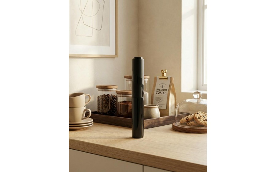 Spieniacz do mleka SHP FOAM czarny