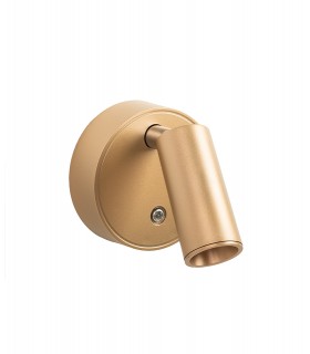 Lampa ścienna SHP PICKET LED złota 3 barwy światła