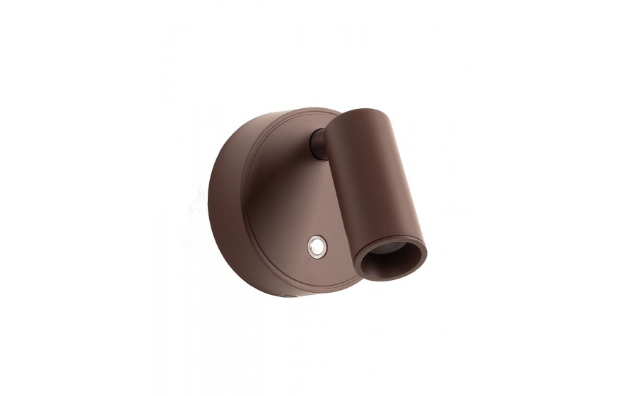 Lampa ścienna SHP PICKET brązowa