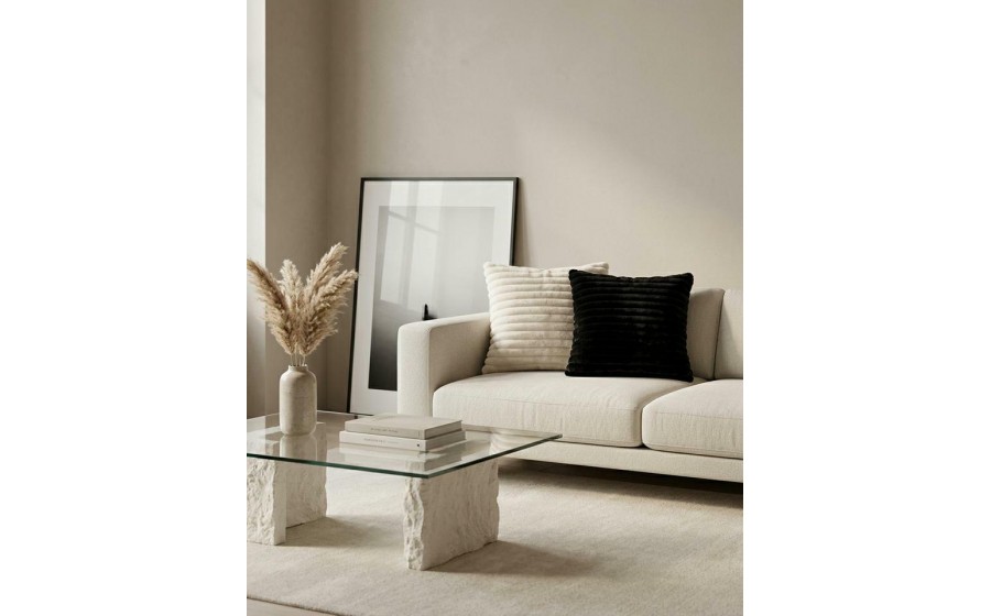 Poduszka dekoracyjna SHP LINE 43x43 czarna