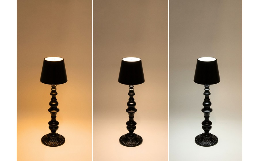 Lampka przenośna / nocna SHP STATE  czarna