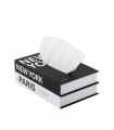 Pojemnik na chusteczki SHP BOOKER biały  / czarny