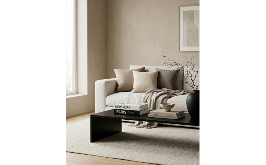 Pojemnik na chusteczki SHP BOOKER biały  / czarny