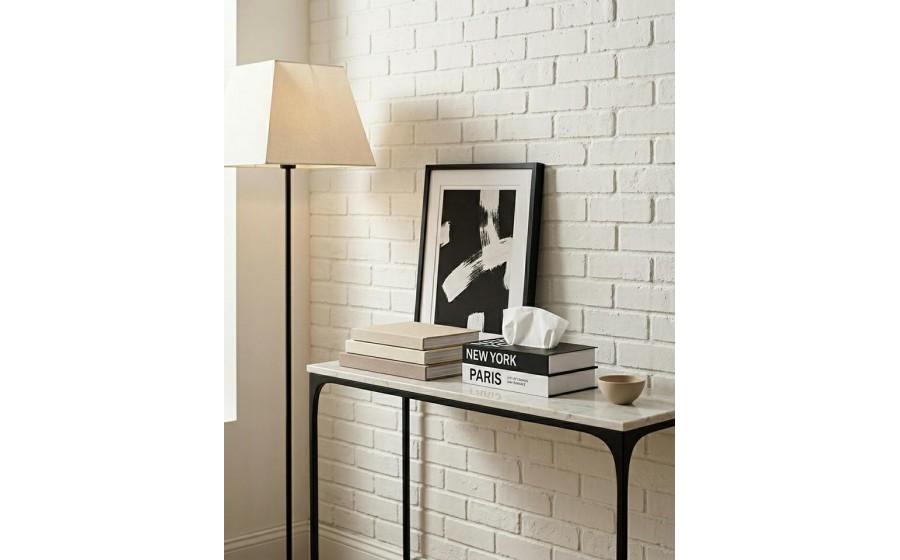 Pojemnik na chusteczki SHP BOOKER biały  / czarny