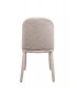 Krzesło tapicerowane do jadalni TUYA beżowe