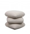 Pufa STONES beżowa
