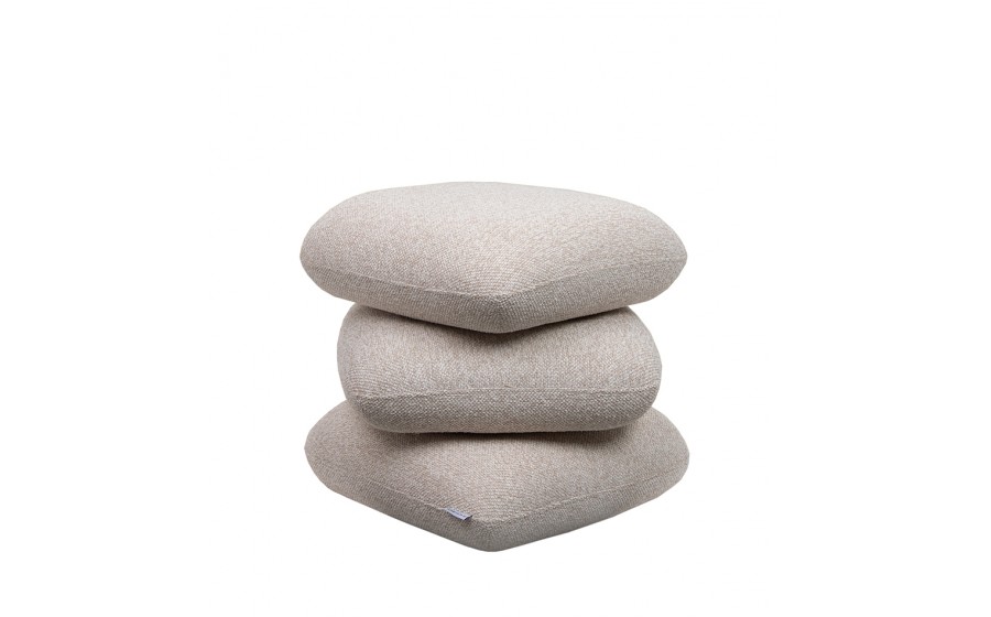 Pufa STONES beżowa