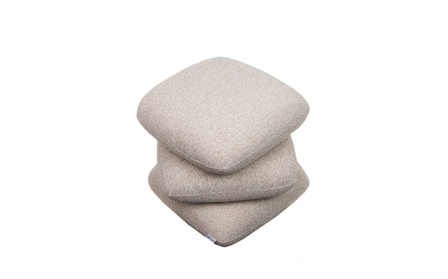 Pufa STONES beżowa