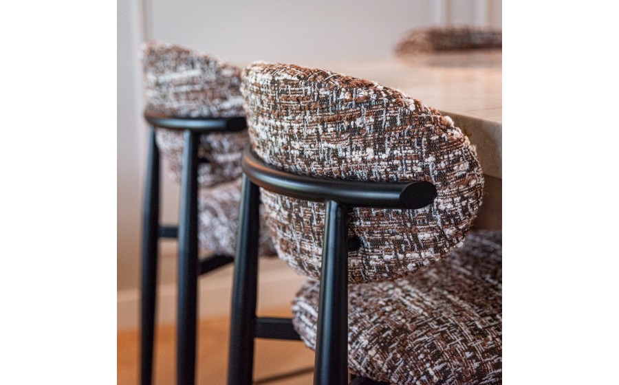 RICHMOND krzesło barowe DANTES hazel