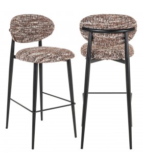 RICHMOND krzesło barowe DANTES hazel