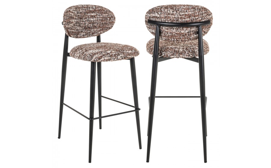 RICHMOND krzesło barowe DANTES hazel