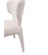 Krzesło tapicerowane do jadalni salonu APULIA beżowe