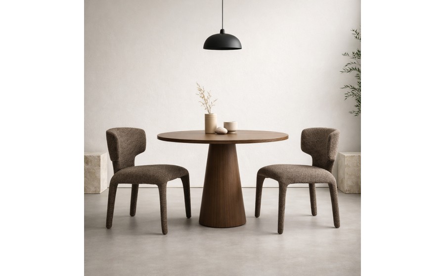 Krzesło APULIA brązowe