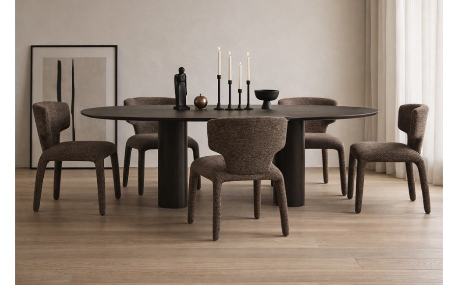 Krzesło APULIA brązowe