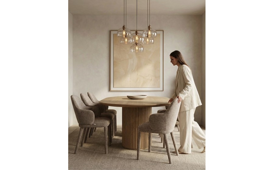 Krzesło AKIRA brązowe