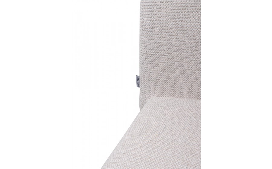 Krzesło tapicerowane do jadalni ALYA beżowe