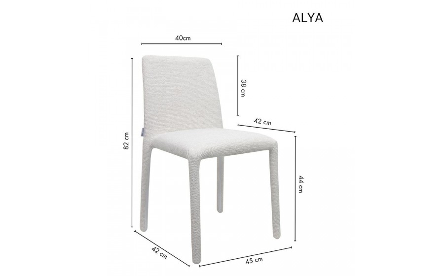 Krzesło ALYA beżowe