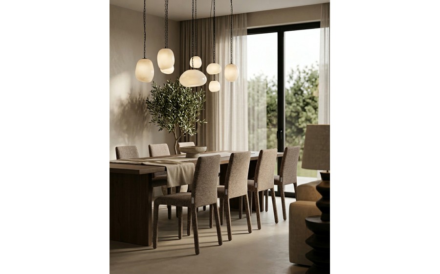 Krzesło ALYA brązowe