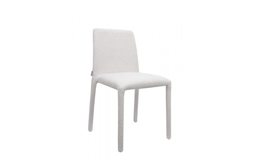 Krzesło tapicerowane do jadalni ALYA beżowe