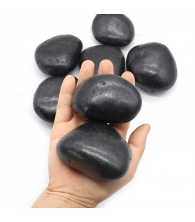 Kamień OTOCZAK 3-5 cm 200 kg polerowany  czarny