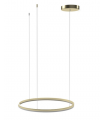 AZZARDO lampa wisząca HALO PENDANT 120  CCT DIMM + REMOTE CONTROL złota