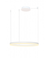 AZZARDO lampa wisząca HALO PENDANT 80  biała