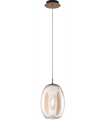 AZZARDO lampa wisząca HELENA B mosiądz