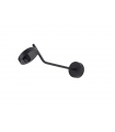 AZZARDO lampa ścienna ISEO ARM WALL czarna