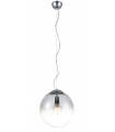 AZZARDO lampa wisząca IRIS 30 srebrna
