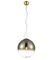 AZZARDO lampa wisząca IRIS 30 złota
