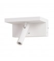 AZZARDO lampa ścienna HYLLA WALL NFC CHARGER biała