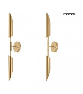 copy of MOOSEE lampa ścienna LOCCA złota