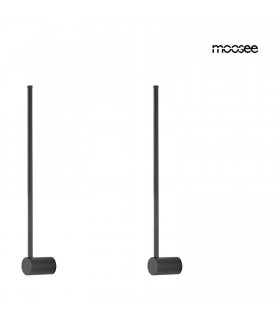 MOOSEE zestaw 2 lamp ściennych OMBRE 60  czarny
