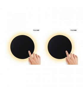 MOOSEE zestaw 2 lamp ściennych SHADOW SUN 30 LED czarne