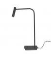 AZZARDO lampa biurkowa FLER czarna