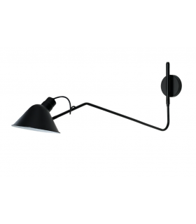 AZZARDO lampa ścienna DRAGO WALL czarna