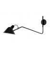 AZZARDO lampa ścienna DRAGO WALL czarna