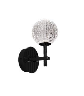 AZZARDO lampa ścienna EDEM WALL czarna