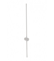 AZZARDO lampa ścienna GRAZIANO WALL 100  biała