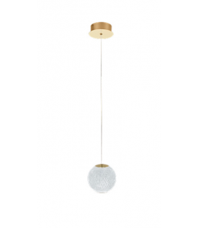 AZZARDO lampa wisząca EDEM 1 złota