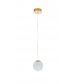 AZZARDO lampa wisząca EDEM 1 złota