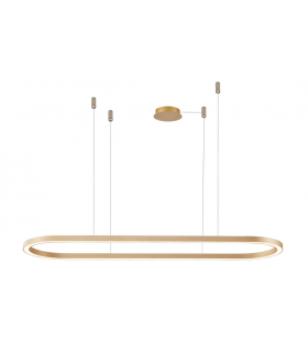 AZZARDO lampa wisząca ELENA 120 DIMM  złota