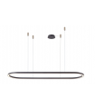 AZZARDO lampa wisząca ELENA 120 DIMM  czarna